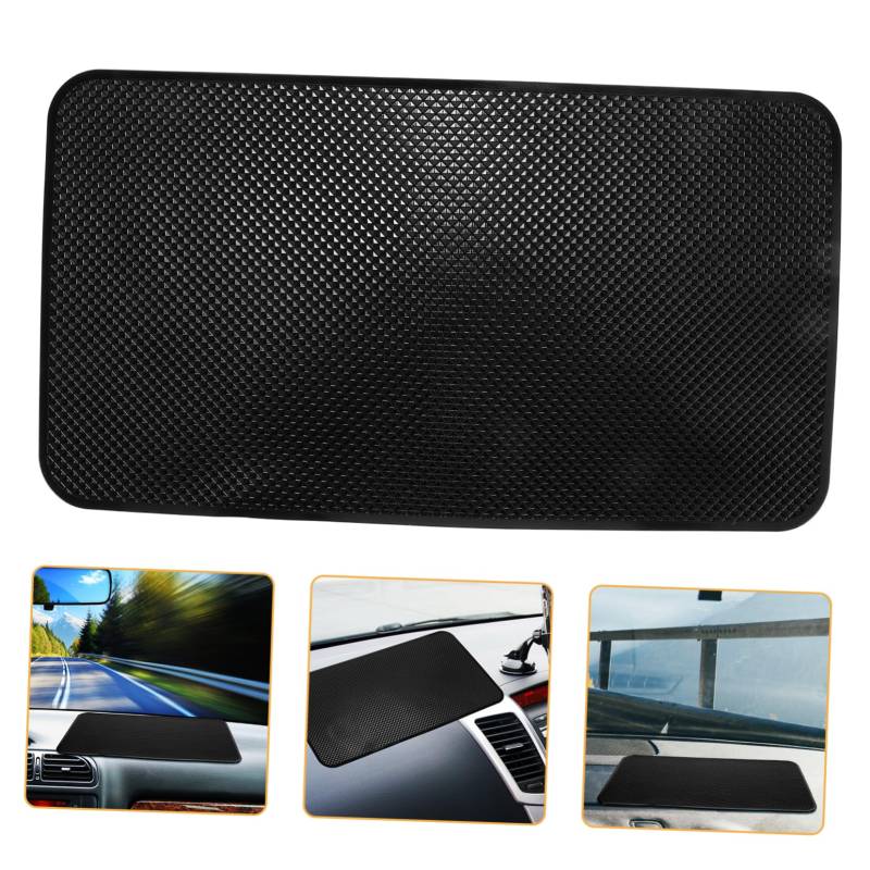Zerodeko rutschfeste Matte Fürs Auto rutschfeste Armaturenbrettmatte Funktionspad Armaturenbrett Für Autos Montierte Armaturenbrettmatte Rutschfestes Autozubehör Anti Rutsch Matte von Zerodeko