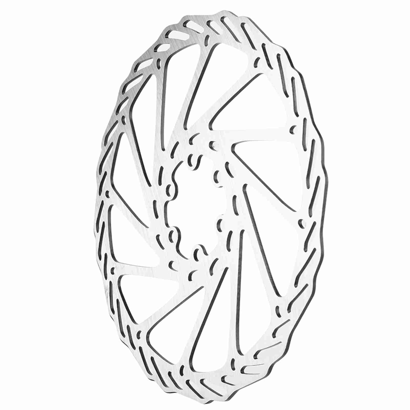 Bremsbelastung Edelstahlbremsscheibe für Strenge Reiten, Geeignet für Alle Fahrräder, 1 Stück (180mm) von Zerodis