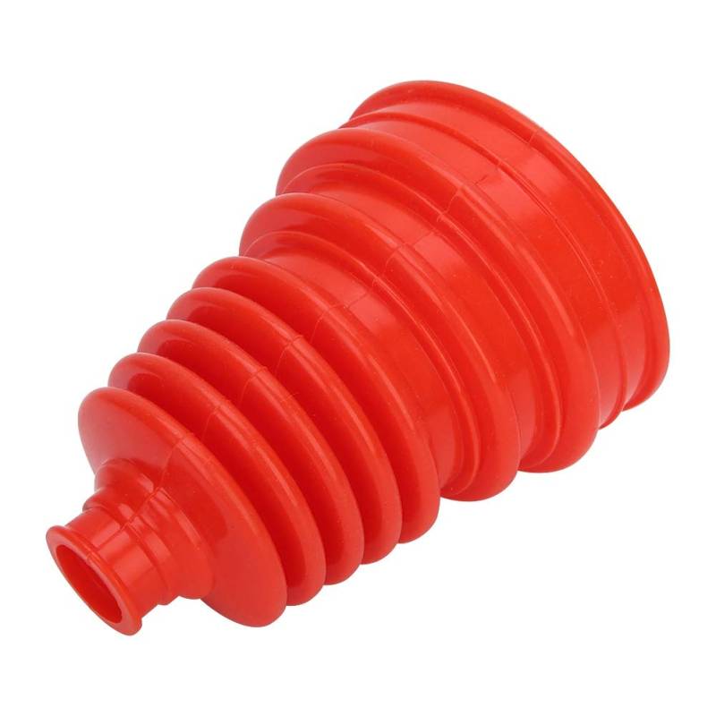 CV -Stiefelabdeckung Universal Silicon Ball Head Dust Cover Cover für Einfache Installation und Präzisionsleistung für Alle Fahrzeuge Schwarz (Rot) von Zerodis