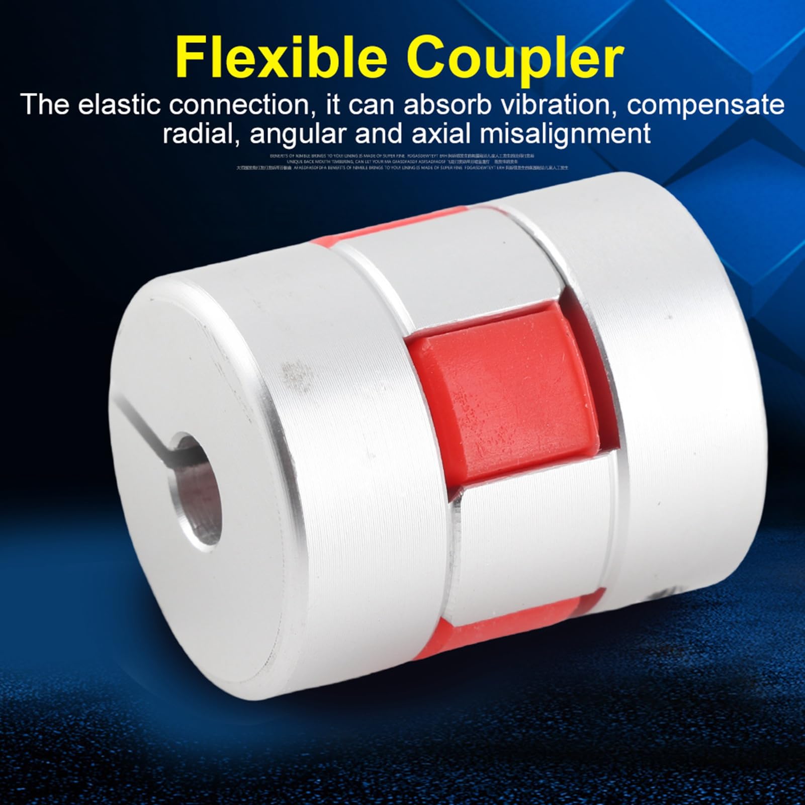 Pflaumenflexible Kuppler, Spinnenwellenkupplungsmotoranschluss, Aluminiumlegierung CNC -Kiefer, Mechanische Komponenten für Verschiedene Mechanische Geräte mit Pumpe, Lüfter, Kompressor Pflaumenflexible Kuppler, Spinnenwellenkupplungsmotoranschluss, Aluminiumlegierung CNC -Kiefer, Mechanische Komponenten für Verschiedene Mechanische Geräte mit Pumpe, Lüfter, Kompressor von Zerodis