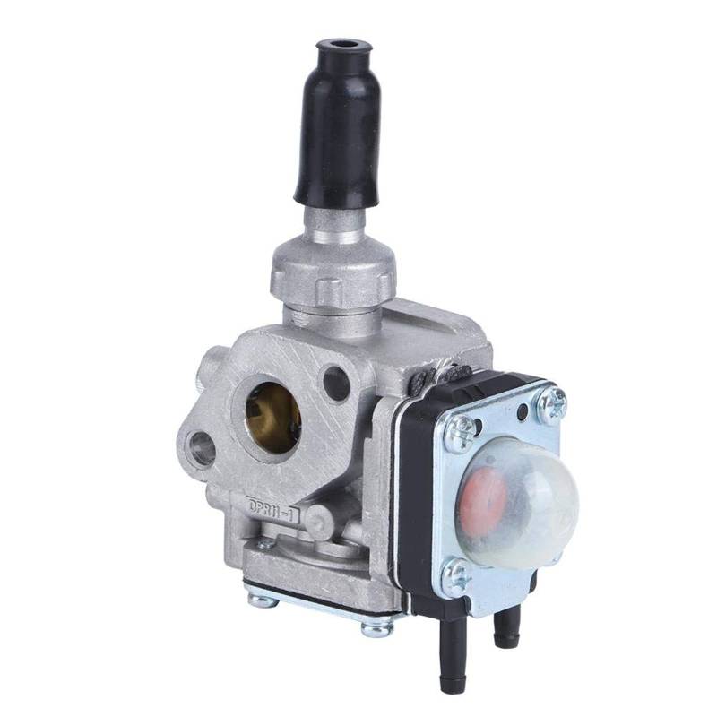 Zerodis Vergaser Kit, Kraftstoff Carburetor Rasenmäher Ersatzzubehör Gartengerät für den Außenbereich Vergaser Vergaserersatz für TH43 TH48 Motor von Zerodis
