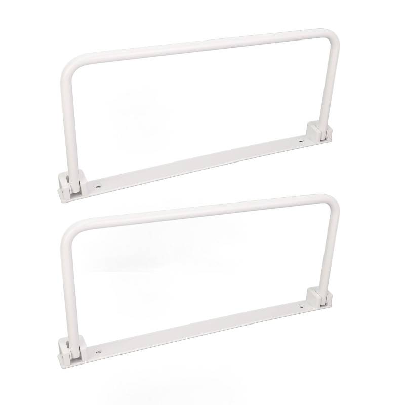 Wandschuh -Lagerregal, Faltbarer RV -Schuhregal, Wandmontierte Schuhorganisator Regal RV, Reiseschuhhalter, Multifunktional, Universelle Kompatibilität, Langlebiges Aluminiumlegierungsmaterial (WHITE) von Zerodis