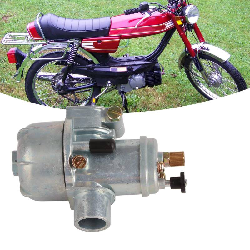 15 Mm Vergaser Im Bing-Stil, 20 Mm Einlassdurchmesser, Moped-Motorrad-Vergaser, Ersatz für Puch Moped Maxi-Motor, Metallkonstruktion, Gleichmäßige Gemischabgabe von Zerone