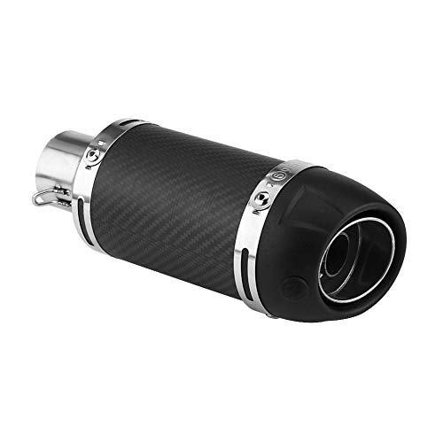 Auspuffrohr universal Endschalld?mpfer Auspuff aus Edelstahl mit DB Killer Motorrad Scooter£¨51mm£© von Zerone