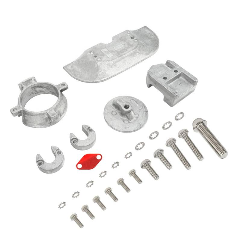 Marine-Anoden-Kit, Aluminium-Anoden-Kit 888756Q01, Hochfest, Rostfrei, Mercruiser Alpha 1 Generation 2 Z-Antriebe von Zerone