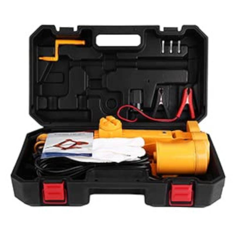 Zerone Elektrischer Wagenheber für Auto, 12 V Universal Scherenwagenheber mit Controller für SUV Auto, Kapazität 2 Tonnen von Zerone