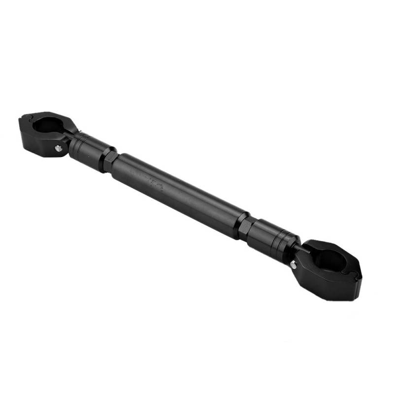 Zerone Universal Motorrad Ausgleichsstange Motorrad Balance Bar Lenkerstrebe Motorrad für 22 mm Motorradlenker (Schwarz) von Zerone