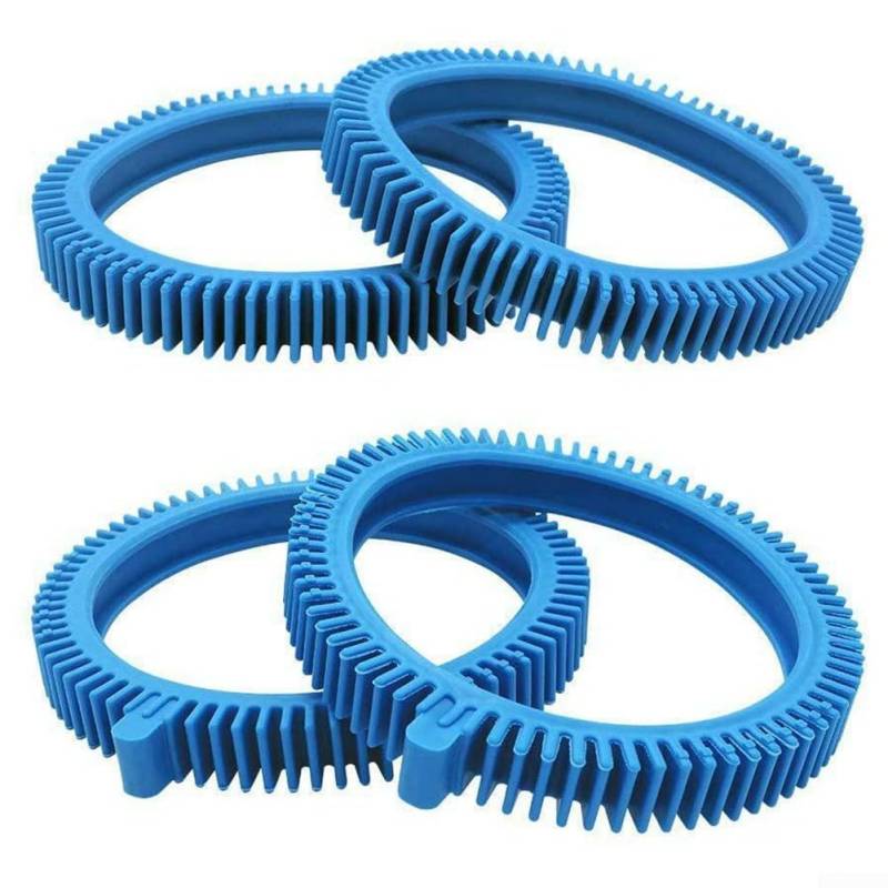 Engineered Front & Rear Tire Solution for Hayward Pool Cleaner, Equipped with Functional Super Hump Feature (2 Pack) von Zeroupshop