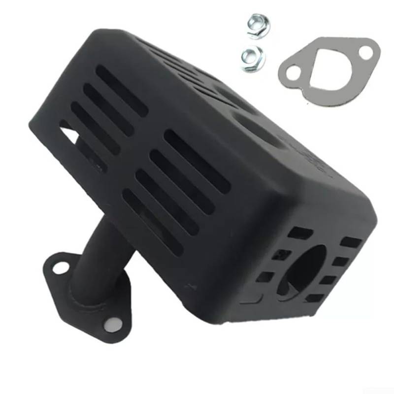 Schalldämpfer-Set für Honda 18310ZF1000, kompatibel mit GX120 GX200 von Zeroupshop