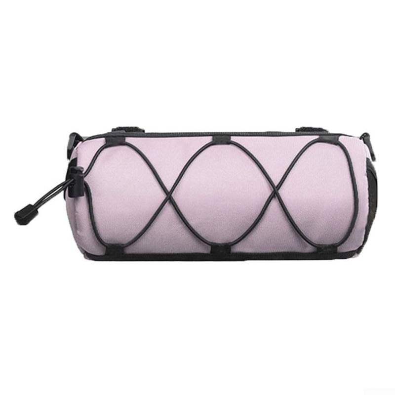 Zeroupshop Praktische Lenkertasche für Fahrräder mit Schultergurt, wasserdichtes Design für Outdoor-Abenteuer (lila) von Zeroupshop