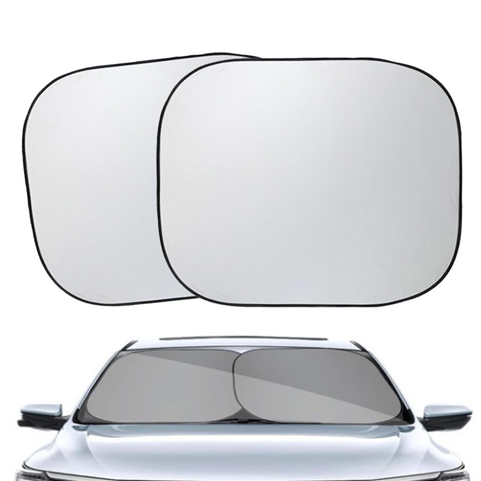Autos Frontfenster Sonnenschutz - Faltbare Windschutzscheibenabdeckung, UV Reflective Protector | Wärmeblocker -Schild, tägliche Parkbildschirm für Kfz -Innenschutzfahrer -Fahrkomfortzubehör für Autom Autos Frontfenster Sonnenschutz - Faltbare Windschutzscheibenabdeckung, UV Reflective Protector | Wärmeblocker -Schild, tägliche Parkbildschirm für Kfz -Innenschutzfahrer -Fahrkomfortzubehör für Autom von Zestivra