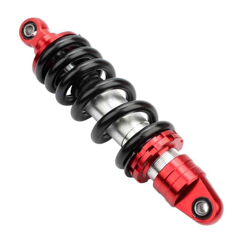 Heck -Stoßdämpfer - Stoßdämpfer Austausch, Motorrad -Federung Dämpfer | 26 cm 28 cm einstellbare Luftschockdämpfer Hinterradaufhängung, Stahlkonstruktion für Straßenbikes Dirt Bike ATV Motocross von Zestivra