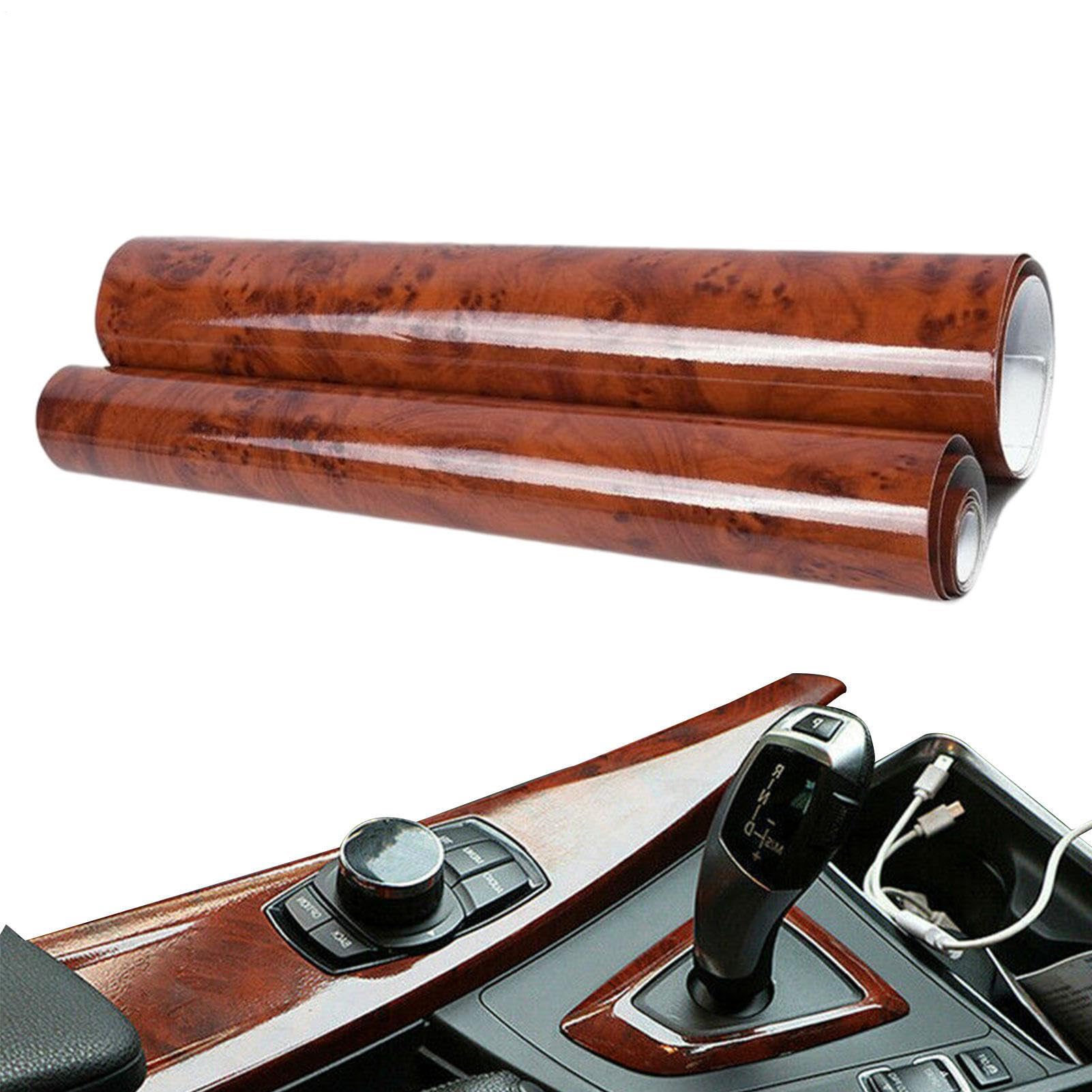 Holzkornauto -Wickel - kastanienbrauner Klebstoff -Vinyl -Filmblatt, glänzende Innenhöhlen -Abdeckung | Wasserdichtes Zentralkonsolenverkleidungsaufkleber, Automobilverpackung für die Veränderung der Holzkornauto -Wickel - kastanienbrauner Klebstoff -Vinyl -Filmblatt, glänzende Innenhöhlen -Abdeckung | Wasserdichtes Zentralkonsolenverkleidungsaufkleber, Automobilverpackung für die Veränderung der von Zestivra