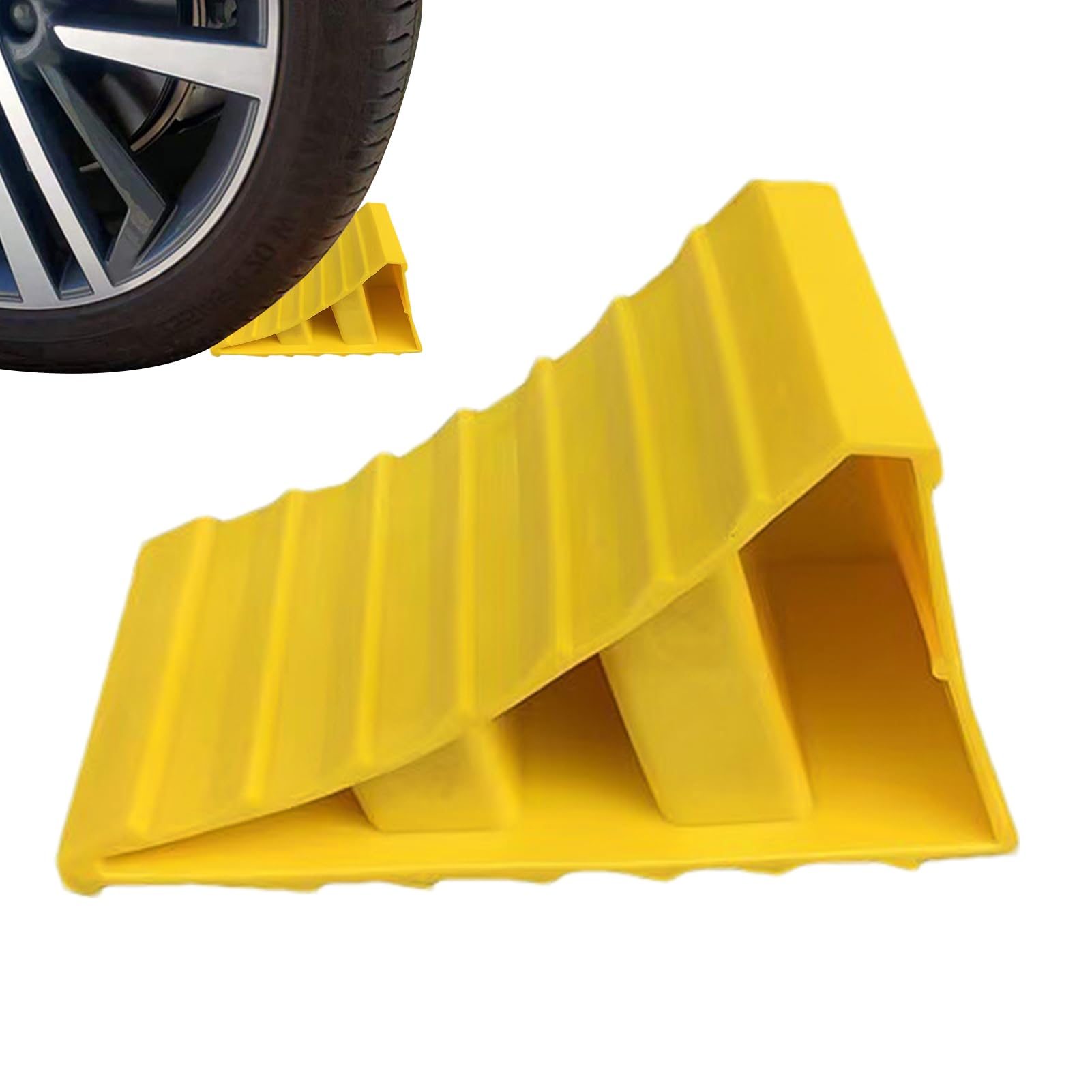 Radlauder - Rutsch Roll Ladungs Lads Für Autos - Tragbare Splitterblöcke, Reifenstopper -Fit - Bis Zu 26 Zoll, Verhindert, Dass LKW -Auto -Blocker, Rad Rampenpolster, Radblocker, Geeign Radlauder - Rutsch Roll Ladungs Lads Für Autos - Tragbare Splitterblöcke, Reifenstopper -Fit - Bis Zu 26 Zoll, Verhindert, Dass LKW -Auto -Blocker, Rad Rampenpolster, Radblocker, Geeign von Zestivra