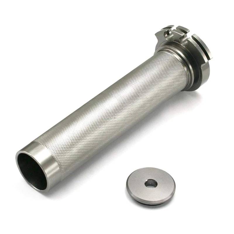 Zeta Gasgriffhülse Aluminium Silber von Zeta