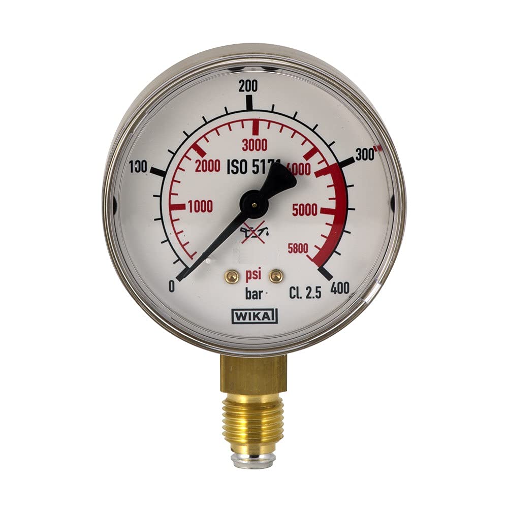 Oxyturbo - 3s 0-400 bar druckmessgert fr stickstoff 1/4 anschluss mit dichtung Oxyturbo - 3s 0-400 bar druckmessgert fr stickstoff 1/4 anschluss mit dichtung von Zewool
