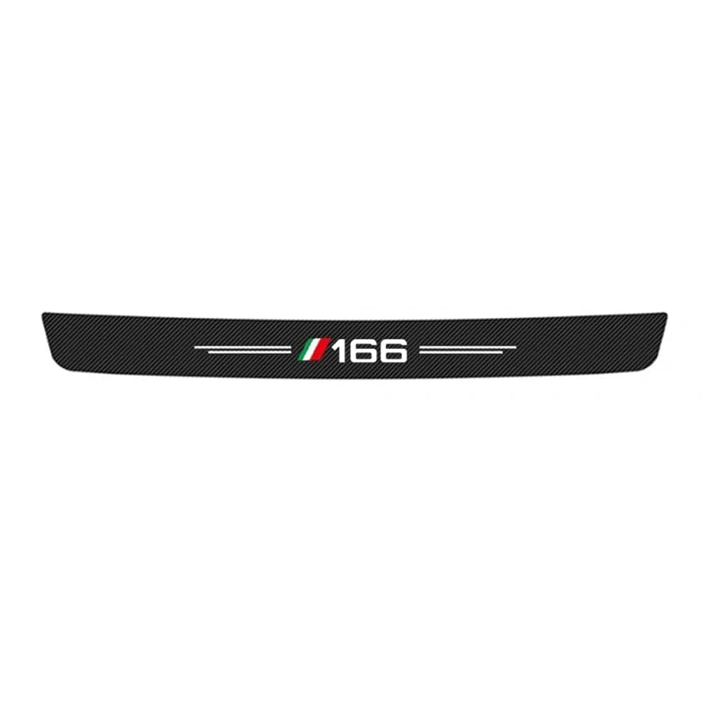 Carbon Fiber Auto Stamm Hinten Stoßstange Aufkleber Schutz Platte Schutz Für Alfa Romeo 166 Carbon Fiber Auto Stamm Hinten Stoßstange Aufkleber Schutz Platte Schutz Für Alfa Romeo 166 von ZhMG63