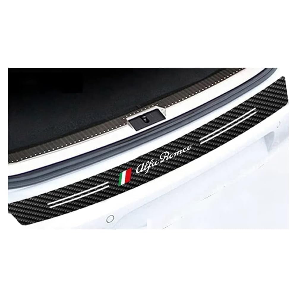 Carbon Fiber Auto Stamm Hinten Stoßstange Aufkleber Schutz Platte Schutz Für Alfa Romeo Guilietta Manual 2016-2020 2021 2022 2023 Carbon Fiber Auto Stamm Hinten Stoßstange Aufkleber Schutz Platte Schutz Für Alfa Romeo Guilietta Manual 2016-2020 2021 2022 2023 von ZhMG63