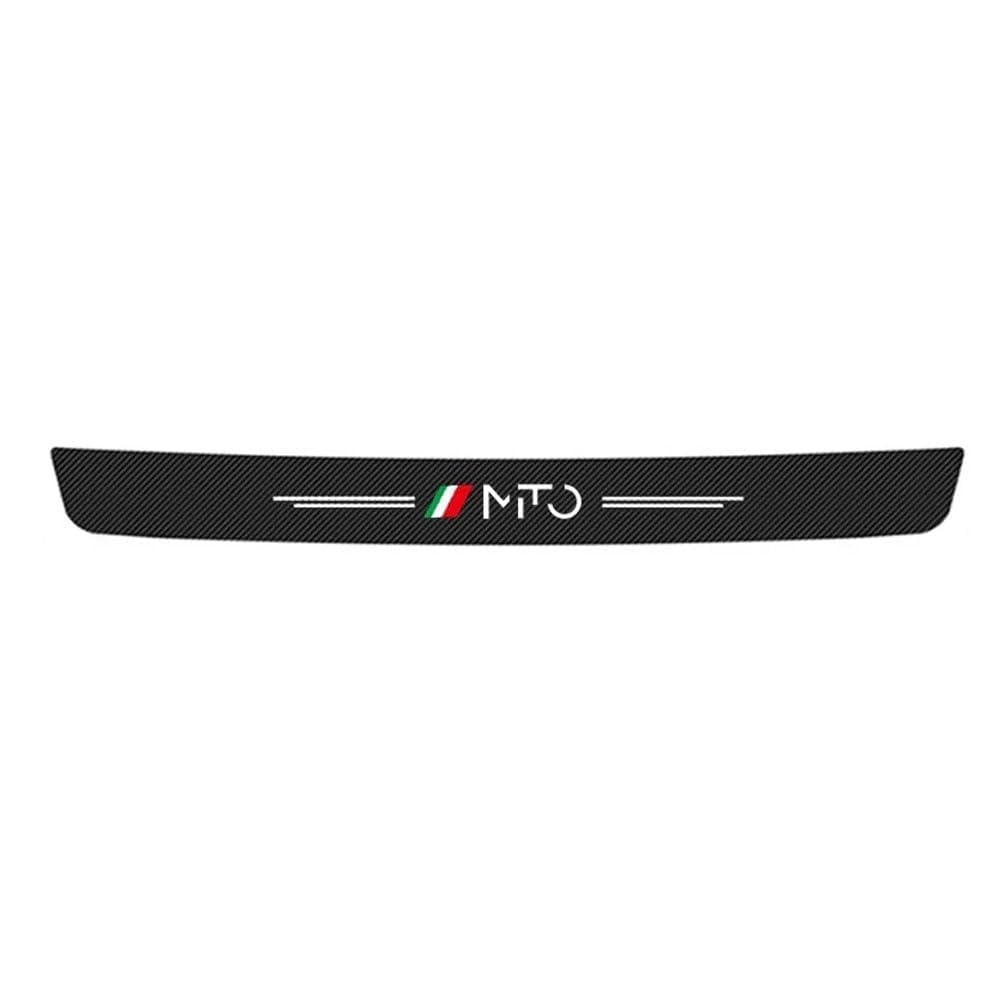 Carbon Fiber Auto Stamm Hinten Stoßstange Aufkleber Schutz Platte Schutz Für Alfa Romeo MITO Carbon Fiber Auto Stamm Hinten Stoßstange Aufkleber Schutz Platte Schutz Für Alfa Romeo MITO von ZhMG63