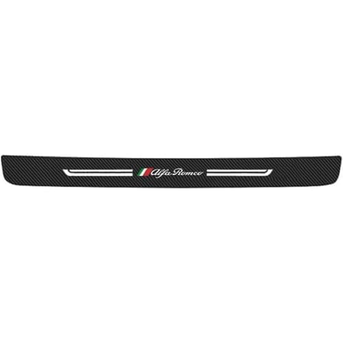 Carbon Fiber Auto Stamm Hinten Stoßstange Aufkleber Schutz Platte Schutz Für Alfa Romeo Mito 2009 2010 2011 2012 2013 2014-2016,Model-A Carbon Fiber Auto Stamm Hinten Stoßstange Aufkleber Schutz Platte Schutz Für Alfa Romeo Mito 2009 2010 2011 2012 2013 2014-2016,Model-A von ZhMG63