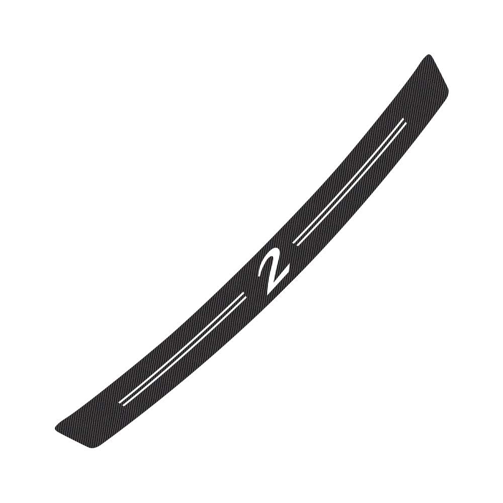 Carbon Fiber Auto Stamm Hinten Stoßstange Aufkleber Schutz Platte Schutz Für Mazda 2 Carbon Fiber Auto Stamm Hinten Stoßstange Aufkleber Schutz Platte Schutz Für Mazda 2 von ZhMG63