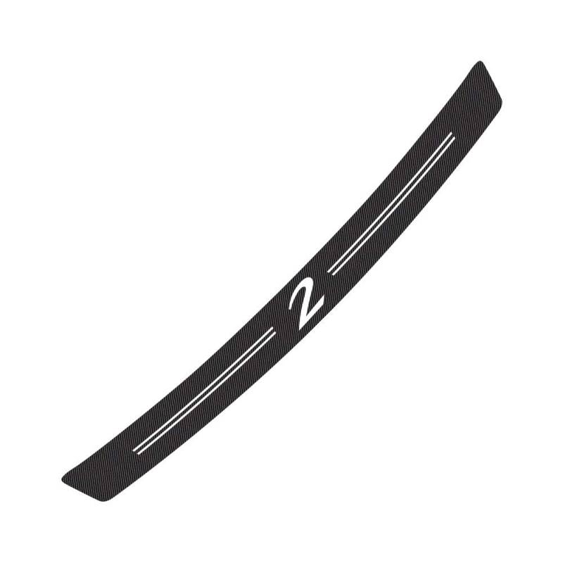 Carbon Fiber Auto Stamm Hinten Stoßstange Aufkleber Schutz Platte Schutz Für Mazda 2 von ZhMG63