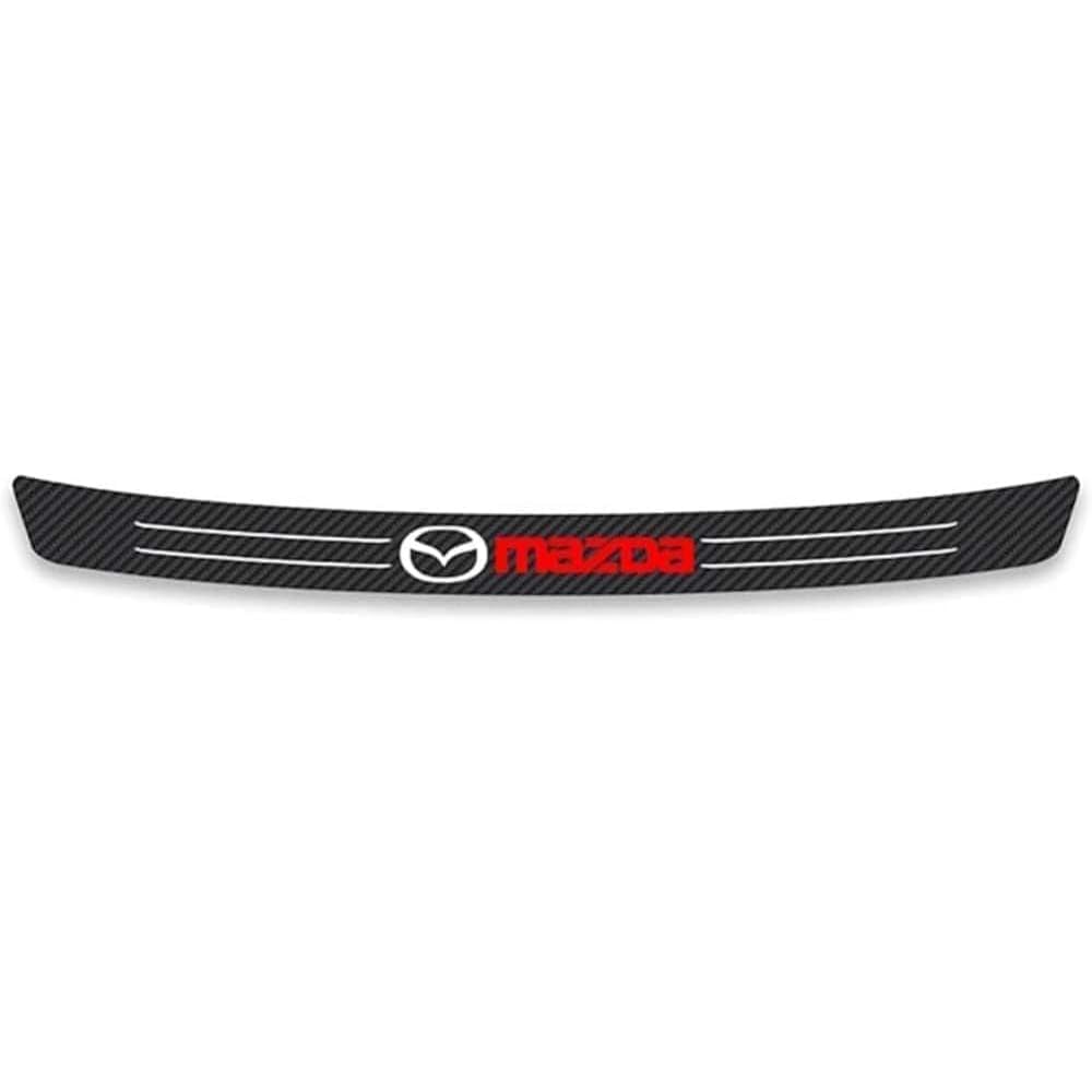 Carbon Fiber Auto Stamm Hinten Stoßstange Aufkleber Schutz Platte Schutz Für Mazda CX-5 2012 2013 2014 2015 2016 2017 2018-2023,Type-A Carbon Fiber Auto Stamm Hinten Stoßstange Aufkleber Schutz Platte Schutz Für Mazda CX-5 2012 2013 2014 2015 2016 2017 2018-2023,Type-A von ZhMG63