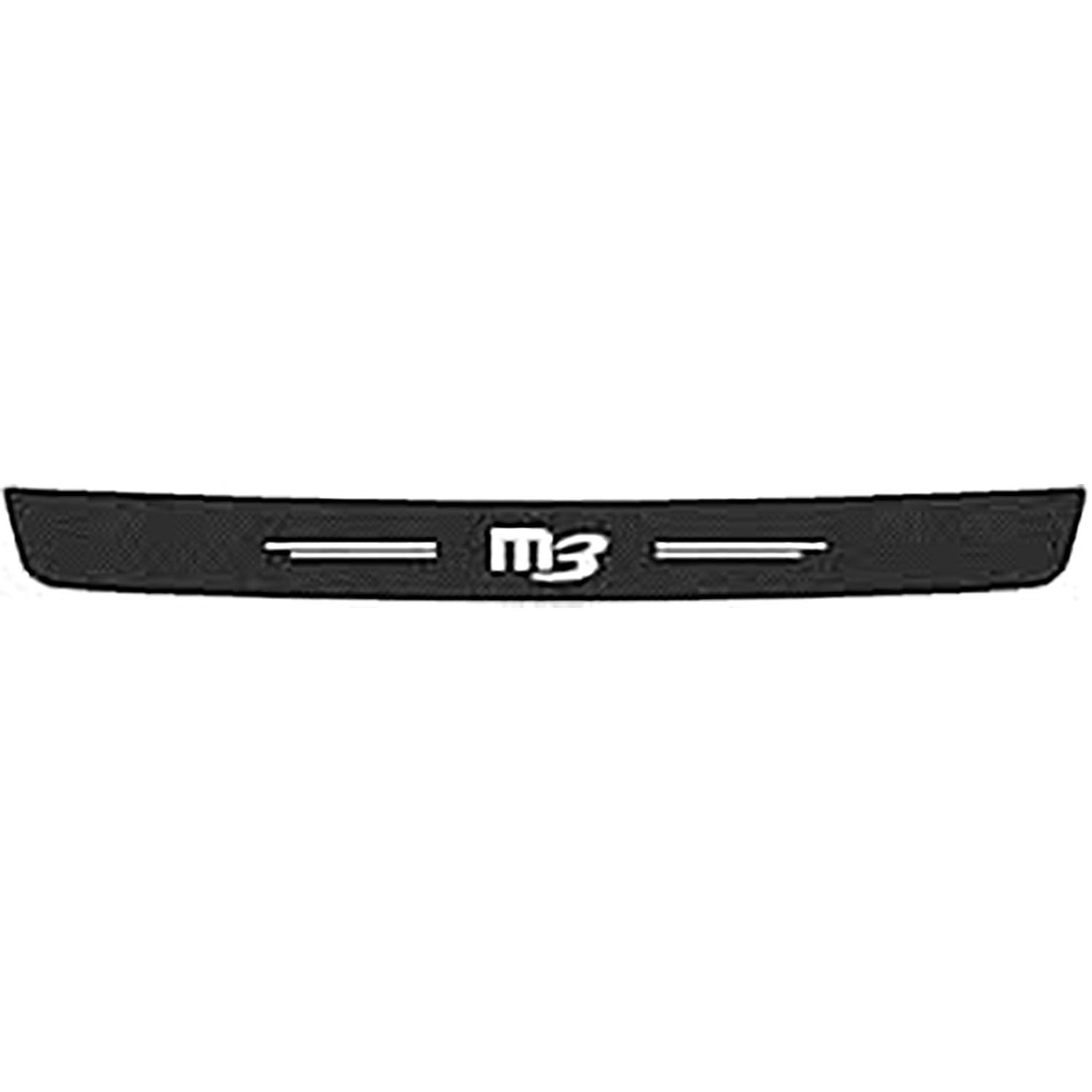 Carbon Fiber Auto Stamm Hinten Stoßstange Aufkleber Schutz Platte Schutz Für Mazda M3,White Carbon Fiber Auto Stamm Hinten Stoßstange Aufkleber Schutz Platte Schutz Für Mazda M3,White von ZhMG63