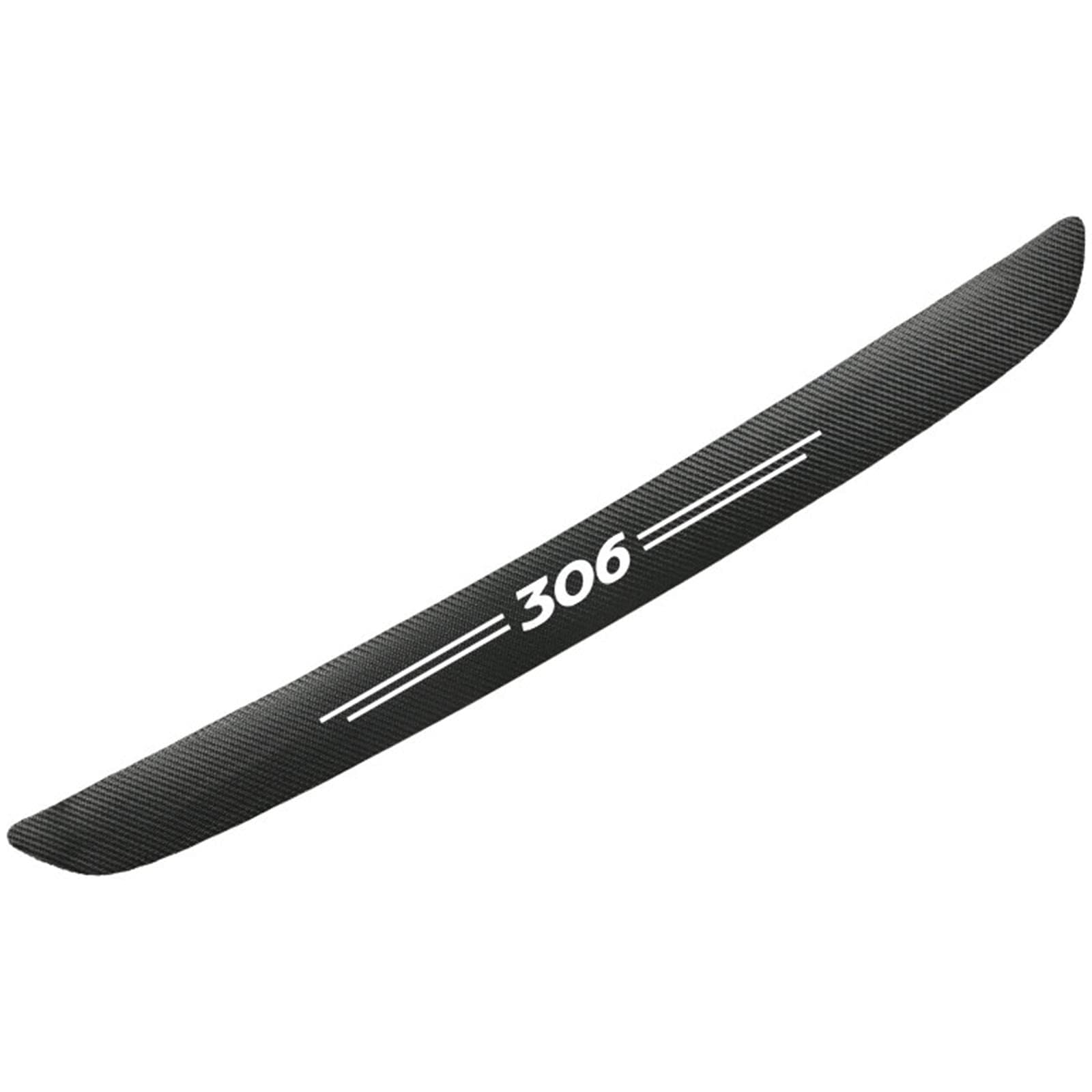Carbon Fiber Auto Stamm Hinten Stoßstange Aufkleber Schutz Platte Schutz Für Peugeot 306 Carbon Fiber Auto Stamm Hinten Stoßstange Aufkleber Schutz Platte Schutz Für Peugeot 306 von ZhMG63