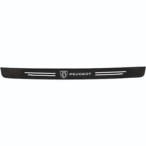 Carbon Fiber Auto Stamm Hinten Stoßstange Aufkleber Schutz Platte Schutz Für Peugeot 308 SW II 2017 2018 2019 2020 2021,Model-A Carbon Fiber Auto Stamm Hinten Stoßstange Aufkleber Schutz Platte Schutz Für Peugeot 308 SW II 2017 2018 2019 2020 2021,Model-A von ZhMG63