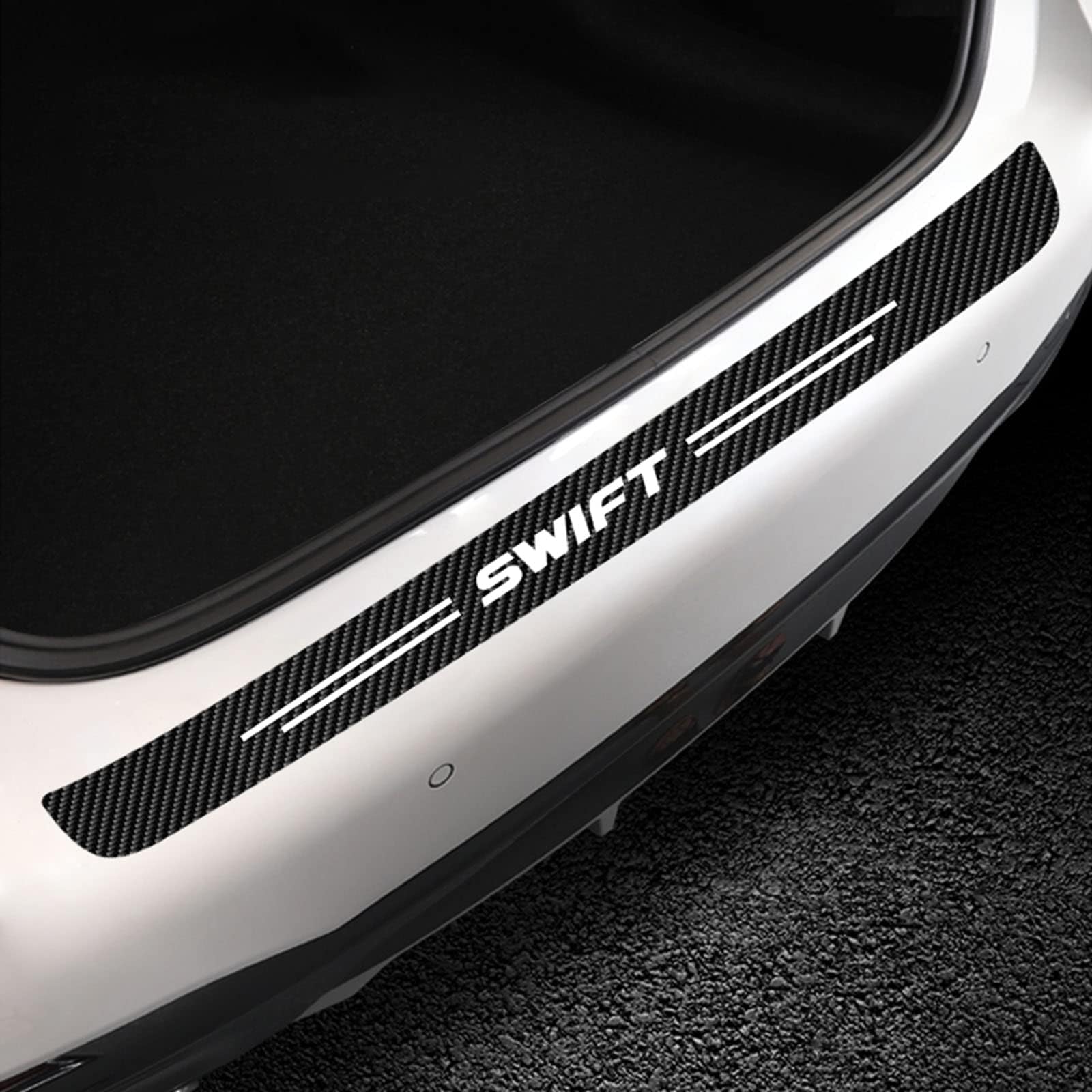 Carbon Fiber Auto Stamm Hinten Stoßstange Aufkleber Schutz Platte Schutz Für Suzuki Swift 2022 2021 2020 2019 2028 2017-2014 Carbon Fiber Auto Stamm Hinten Stoßstange Aufkleber Schutz Platte Schutz Für Suzuki Swift 2022 2021 2020 2019 2028 2017-2014 von ZhMG63