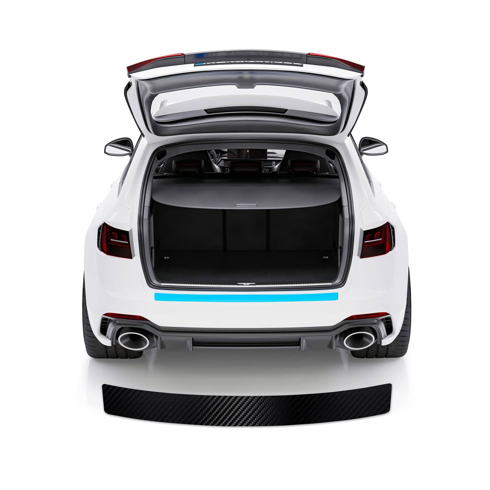 Carbon Fiber Auto Stamm Hinten Stoßstange Aufkleber Schutz Platte Schutz Für Volvo XC90/Hybrid/Recharge/PHEV 2016-2024 2025 Carbon Fiber Auto Stamm Hinten Stoßstange Aufkleber Schutz Platte Schutz Für Volvo XC90/Hybrid/Recharge/PHEV 2016-2024 2025 von ZhMG63