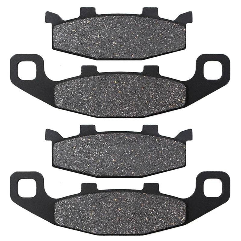 Bremsbeläge Für Kawasaki Für ZR550B Zephyr Für ZX750C Für ZX 750C Für GPZ750R Für ZX750F Für ZG1000 Für A9-A20 Concours Motorrad Hinten Bremsbeläge Bremsklötze(2 Pairs 129) von ZhanNuoBHd