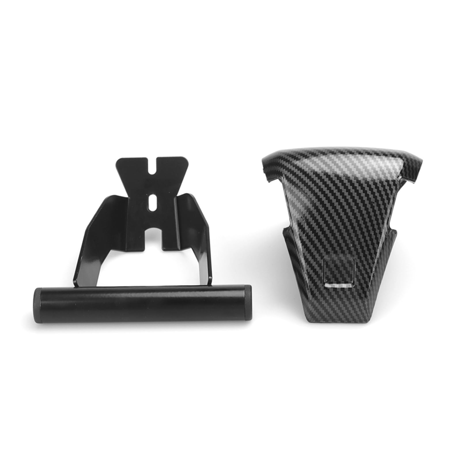 GPS Telefon Navigationshalterung Halter Motorrad 25mm Fahren Recorder GPS Navigation Halterung Halter Halterung Ständer Für NSS350 2021 2022 2023(Carbon) von ZhanNuoBHd