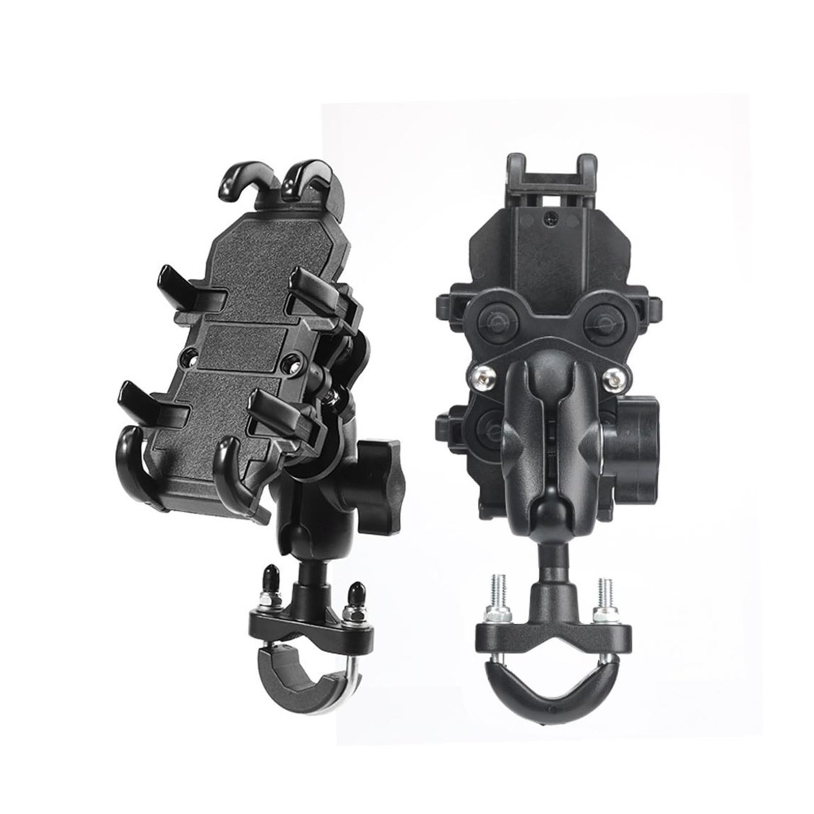 GPS Telefon Navigationshalterung Halter Motorrad Handy Halter Fahrrad Reiten Halterung GPS Navigation Halterung Lenker Seite Spiegel Stehen(Buffer-handlebar) von ZhanNuoBHd