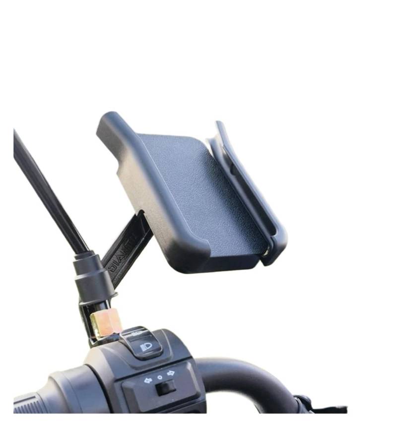 GPS Telefon Navigationshalterung Halter Motorräder Rückspiegel Telefon Halter Für GPS Navigation Telefon Halterung Motorrad Handy Ständer Rückansicht von ZhanNuoBHd