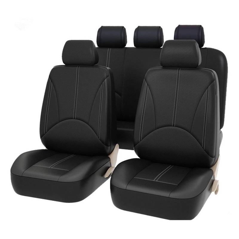 Sitzbezüge Auto Set Autositzbezug Polyester Sitzbezug Universal 1 + 2 Autositzbezug Für Peugeot Für Partner Autositzauflage(B) von ZhanNuoBHd
