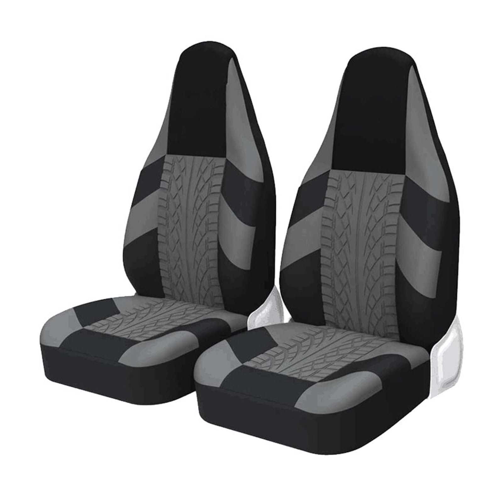 ZhanNuoBHd Sitzbezüge Auto Set 2PC Autositzbezüge Eimer Stil Schutzhülle Für Toyota Für C-HR Für CHR Autositzauflage(Gray 2 PCS) von ZhanNuoBHd