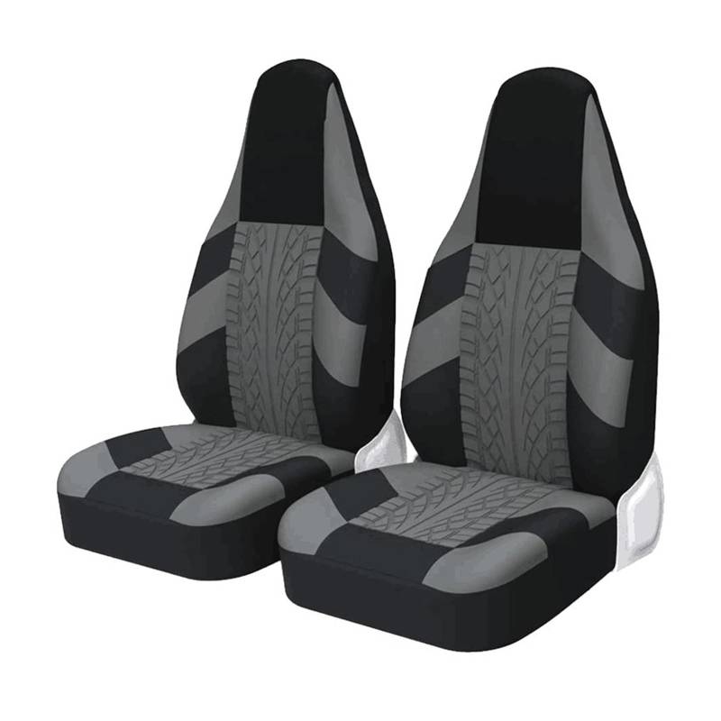 ZhanNuoBHd Sitzbezüge Auto Set 2PC Autositzbezüge Eimer Stil Schutzhülle Für Toyota Für C-HR Für CHR Autositzauflage(Gray 2 PCS) von ZhanNuoBHd