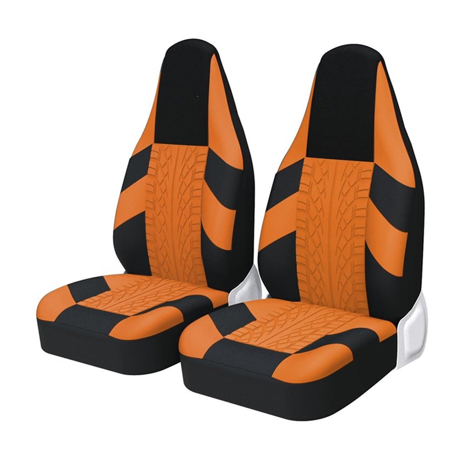 ZhanNuoBHd Sitzbezüge Auto Set 2PC Autositzbezüge Eimer Stil Schutzhülle Für Toyota Für C-HR Für CHR Autositzauflage(Orange 2 PCS) von ZhanNuoBHd
