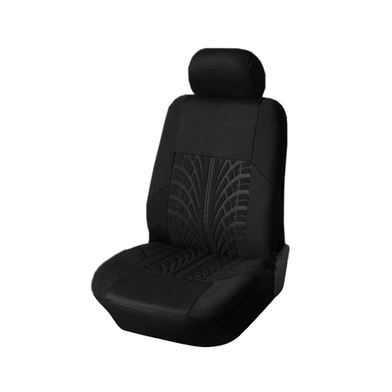 ZhanNuoBHd Sitzbezüge Auto Set 2PC Autositzbezug Universal Protector Pad Für Hyundai Für Tucson Für NX4 Autositzauflage(Black 1 PC) von ZhanNuoBHd
