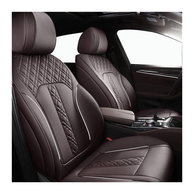 ZhanNuoBHd Sitzbezüge Auto Set Autositzbezüge Komplettset Schutzpolster Für G30 2018 2019 2020 2021 Autositzauflage(5 Seats Color 2) von ZhanNuoBHd