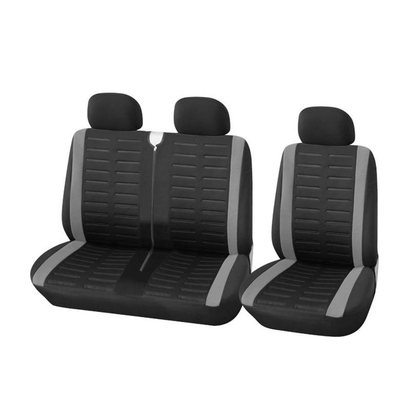 ZhanNuoBHd Sitzbezüge Auto Set Für Transporter 4 Für T5 Universal Auto Sitz Abdeckung Schützende Autositzauflage(Gray) von ZhanNuoBHd