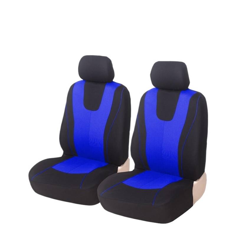 ZhanNuoBHd Sitzbezüge Auto Set Universeller Autositzbezug Aus Polyestergewebe Schützt Sitzbezüge Für Ford Für Explorer Autositzauflage(2 pcs Blue Front) von ZhanNuoBHd