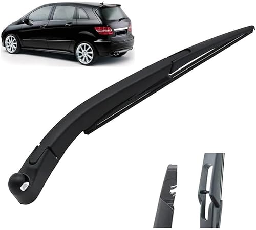 Heckscheibenwischer Scheibenwischer Hinten Heckwischerarm Scheibenwischerblätter Wischerarm Heck Wischer für Benz B Class B200 W245 2005-2011 von ZhangJW