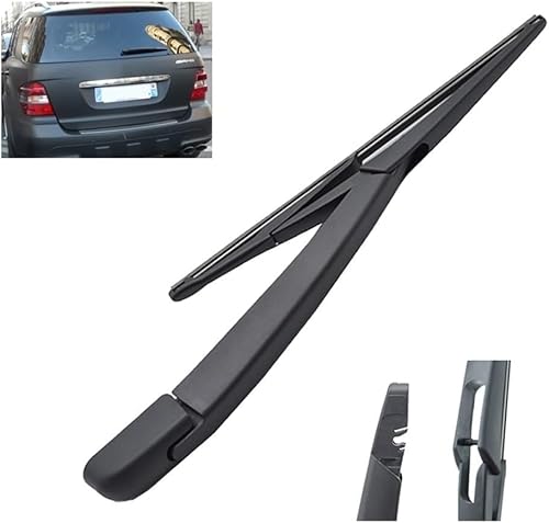 Heckscheibenwischer Scheibenwischer Hinten Heckwischerarm Scheibenwischerblätter Wischerarm Heck Wischer für Benz M ML Class W164 2005-2011 von ZhangJW