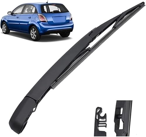 Heckscheibenwischer Scheibenwischer Hinten Heckwischerarm Scheibenwischerblätter Wischerarm Heck Wischer für Kia Rio 2 Hatchback JB 2005-2011 Heckscheibenwischer Scheibenwischer Hinten Heckwischerarm Scheibenwischerblätter Wischerarm Heck Wischer für Kia Rio 2 Hatchback JB 2005-2011 von ZhangJW