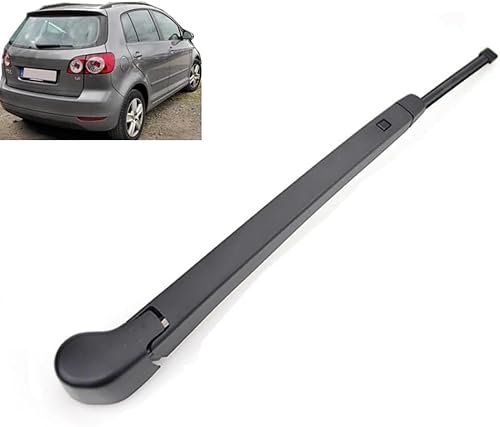 Heckscheibenwischer Scheibenwischer Hinten Heckwischerarm Scheibenwischerblätter Wischerarm Heck Wischer für VW Golf Plus 521 2009-2014 von ZhangJW