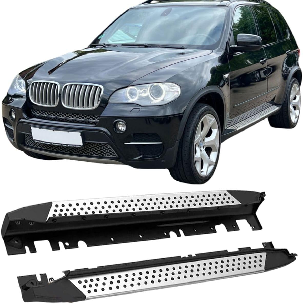 Seitenschweller Trittbretter Schweller für BMW X5 E70 2007-2012 2013,1 Satz seitentrittleistenpedale Schwellerrohre, Trittbretter Autozubehör Seitenschweller Kit Seitenschweller Trittbretter Schweller für BMW X5 E70 2007-2012 2013,1 Satz seitentrittleistenpedale Schwellerrohre, Trittbretter Autozubehör Seitenschweller Kit von ZhangJW