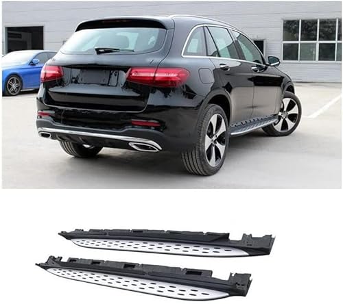 Seitenschweller Trittbretter Schweller für Benz GLC X253 2015-2018,1 Satz seitentrittleistenpedale Schwellerrohre, Trittbretter Autozubehör Seitenschweller Kit Seitenschweller Trittbretter Schweller für Benz GLC X253 2015-2018,1 Satz seitentrittleistenpedale Schwellerrohre, Trittbretter Autozubehör Seitenschweller Kit von ZhangJW